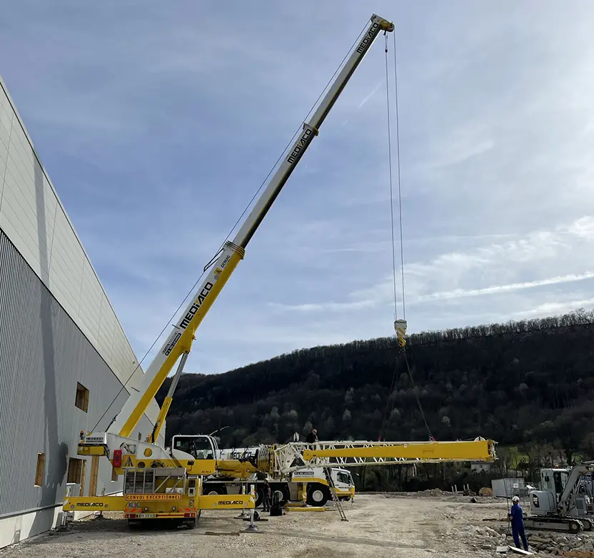 Entreprise de levage et manutention à Belfort