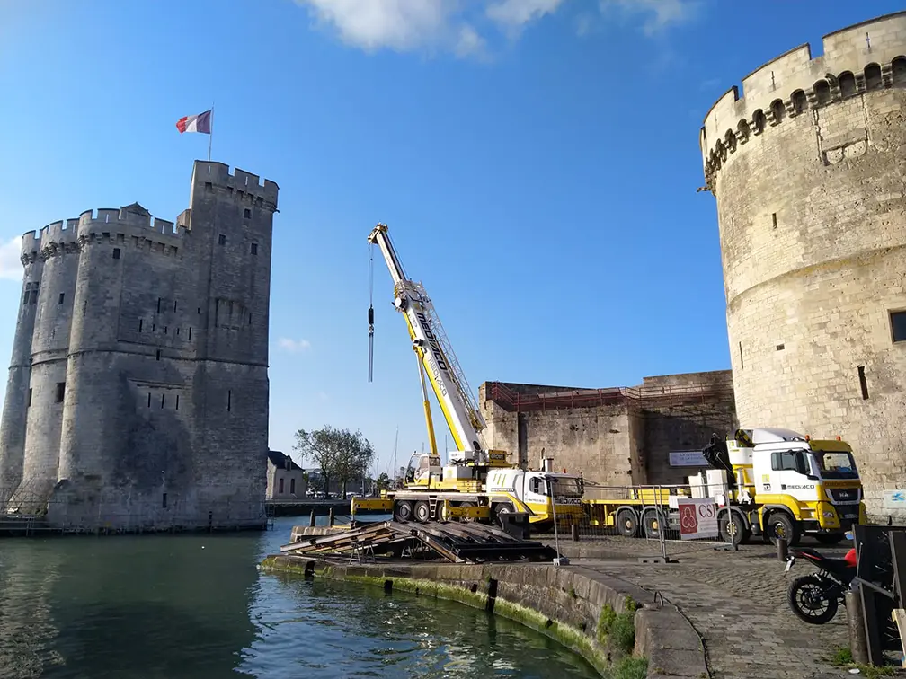 Entreprise de levage à la Rochelle