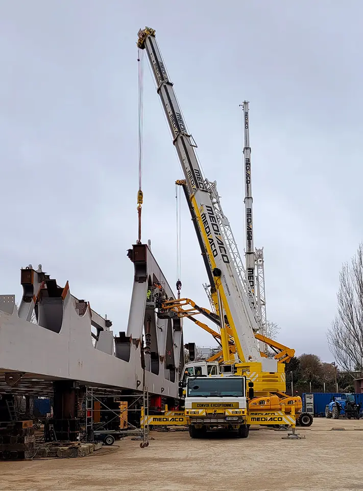 Location de grue mobile en Yvelines