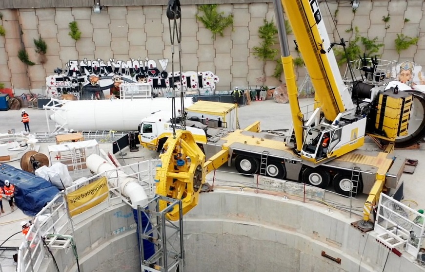 Grutage et levage à Paris