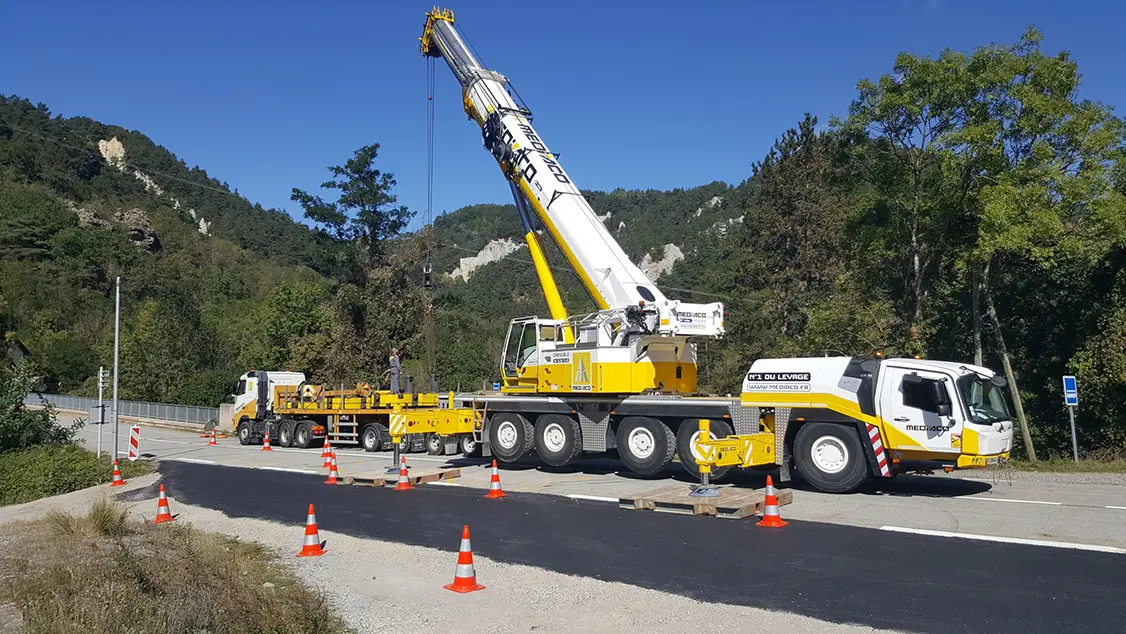 Location de grue à Grenoble