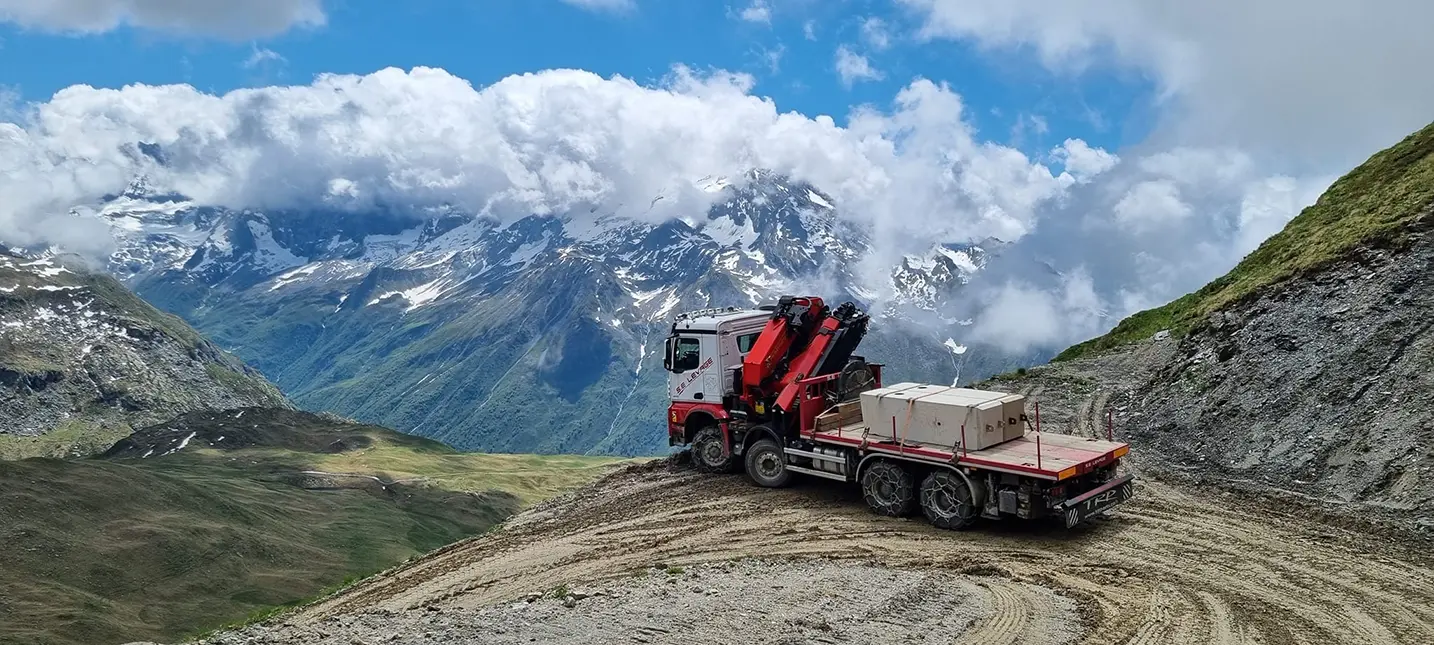 Location de grue mobile à Arenthon