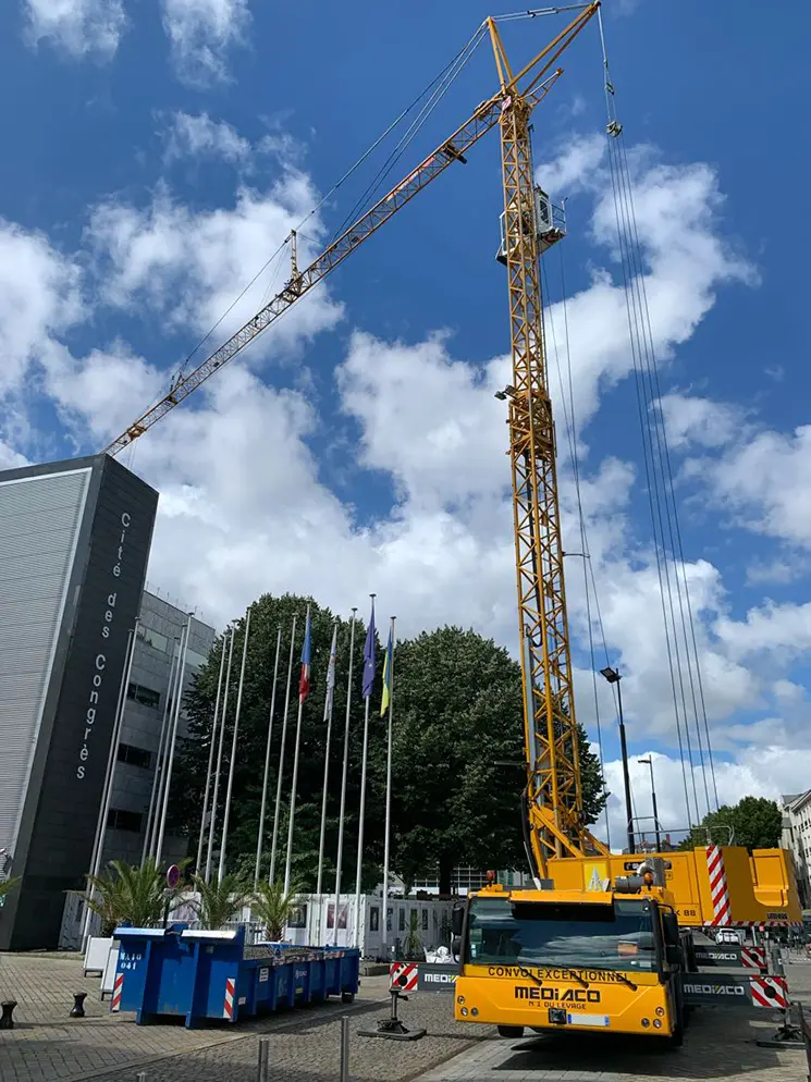 Location de grue mobile à nantes