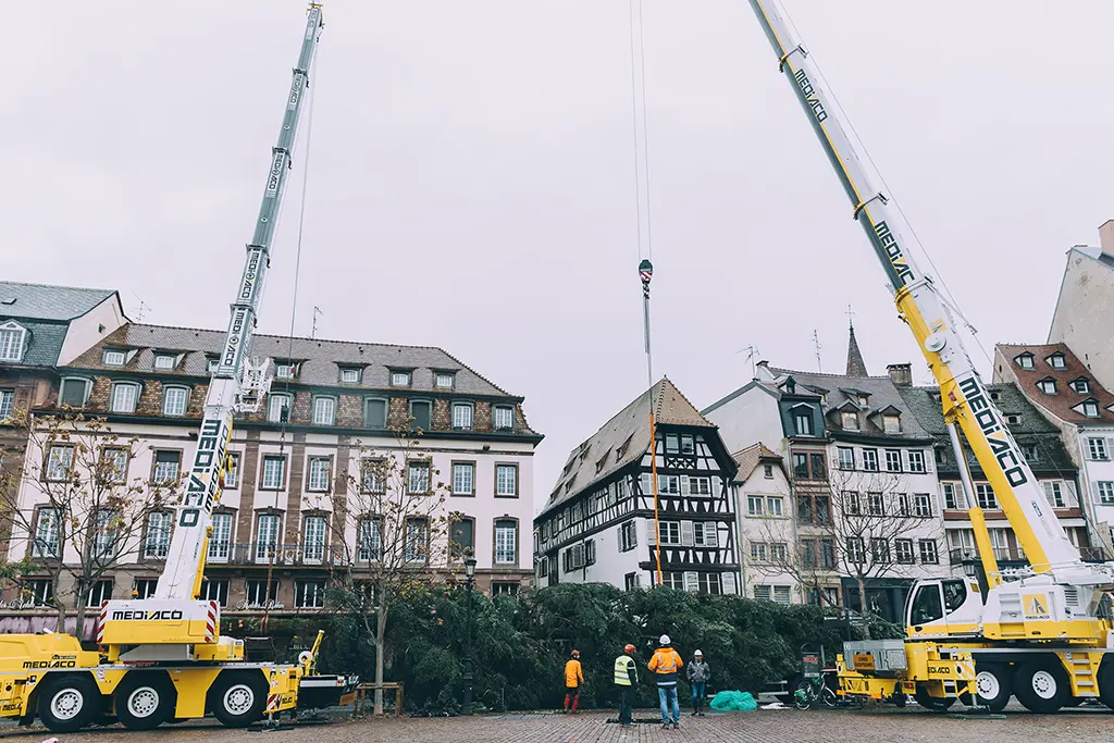 Location de grue à Strasbourg